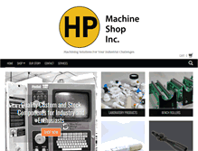 Tablet Screenshot of hp-machine.com
